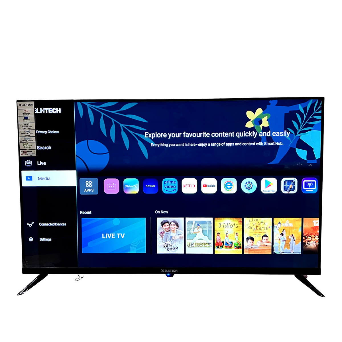 43" Led | Android | BLINTECH
